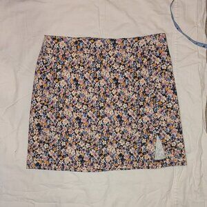Wild Fable Floral Mini Skirt Size 12